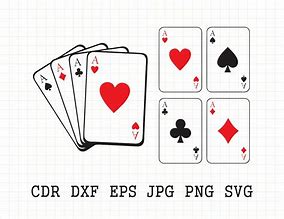 Image result for Poker Ace Card SVG