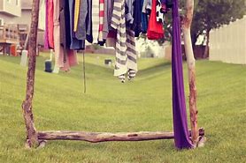 Image result for Clothes Rack with Shelf