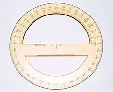 Image result for Protractor for Geology Square