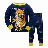 Image result for Dinosaur Kids Pajamas