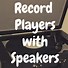 Image result for Record Player with Speakers Pic