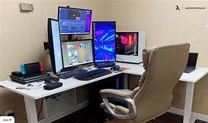 Image result for 4 Monitor Set Up