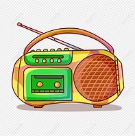 Image result for Radio Cartoon Sticker