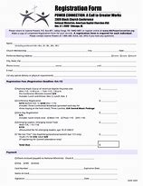 Image result for Church Conference Registration Form