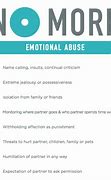 Image result for Adult Emotional Abuse Signs