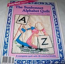 Image result for Sunbonnet Sue Alphabet Quilt Pattern