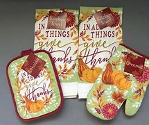 Image result for Thanksgiving Kitchen Towels and Pot Holder