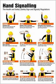 Image result for Safety Hand Signals