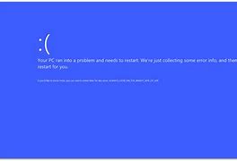 Image result for Blue B Screen