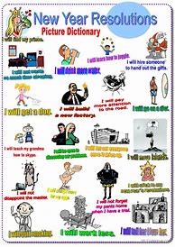 Image result for New Year Resolutions ESL