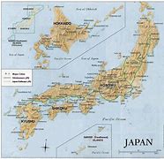 Image result for Maps of Japan in English