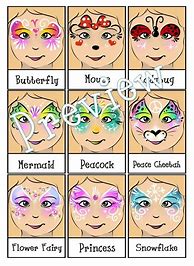 Image result for Easy Face Painting Sheets