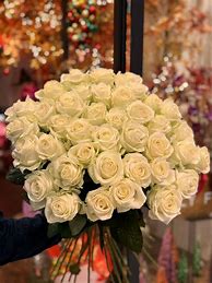 Image result for White Glitter Roses