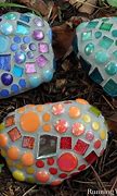 Image result for Mosaic Pebbles Crafts