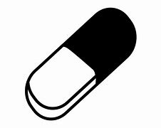 Image result for White Pill Clip Art