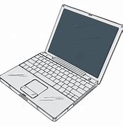 Image result for Laptop Clip Art Black and White PNG Upside