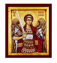 Image result for Archangel Michael Greek Orthodox Icon