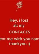 Image result for Lost All My Contacts