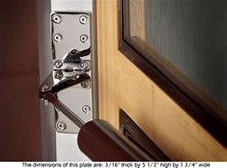 Image result for Door Jamb Security Plate