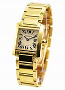 Image result for Cartier Leather Watch