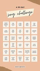 Image result for 30-Day Song Challenge Instagram