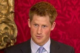 Image result for Prince Harry with Ponytail