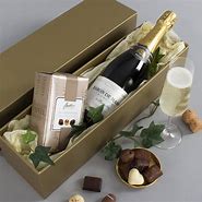 Image result for Champagne and Chocolate Gift