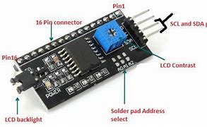 Image result for LCD I2C to Esp32 30-Pin