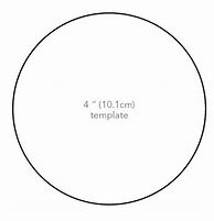 Image result for Free Printable Template for 6 Inch Circle
