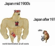 Image result for Japan Then Vs. Now Meme
