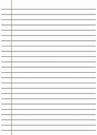 Image result for 8X10 Lined Paper
