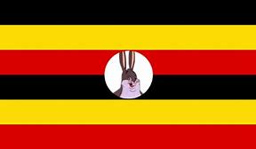Image result for Ugandan Knuckles Flag
