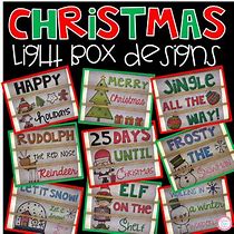 Image result for Holiday Message Light Box