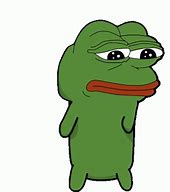 Image result for Sad Pepe Frog GIF