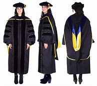 Image result for PhD Gown and Hood