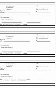 Image result for Blank Business Check Front and Back