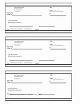 Image result for Blank Check Template PDF