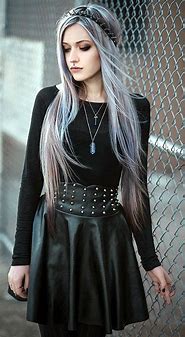 Image result for All-Black Clothes Emo