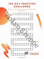 Image result for 100 Days Routine Chart