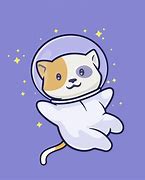 Image result for space cat animated