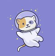 Image result for Space Cat Art