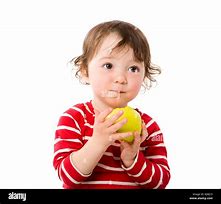 Image result for Girl Eating Apple No Background