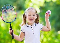 Image result for Kids Playing Badminton