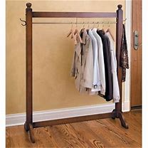 Image result for Clothes Rack with Shelf