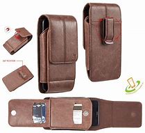 Image result for iPhone SE Brown Leather Cases with Belt Clip