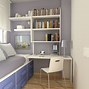 Image result for Bedroom Desk TV Setup