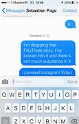 Image result for iPhone Keyboard Text Message