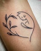Image result for Black Cat Silhouette Tattoos