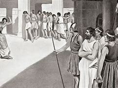 Image result for Ancient Greek Saves Cartoon