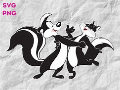 Image result for Pepe Le Pew SVG